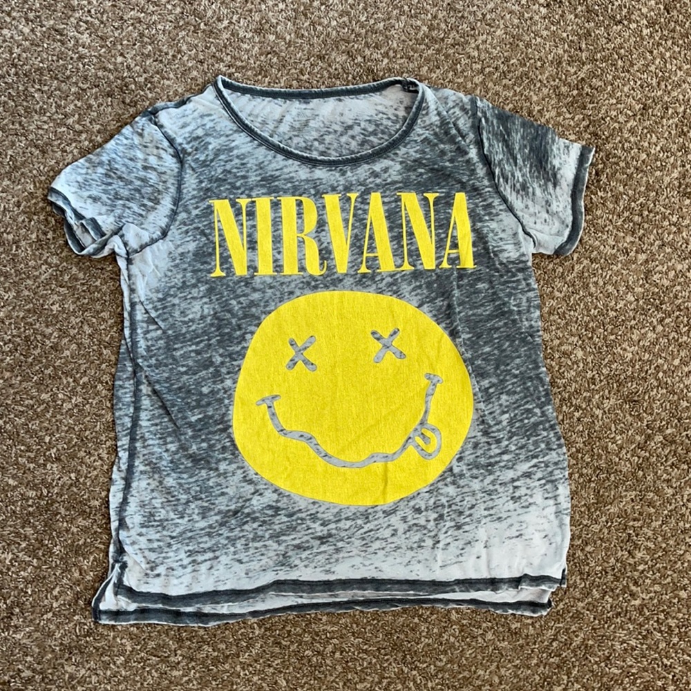 Nirvana BurnOut tee XL